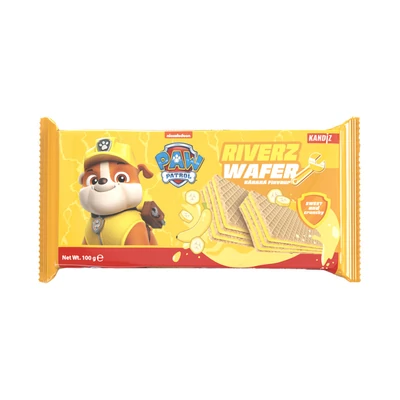 Mancs őrjárat nápolyi 100gr Banán (34db/krt)