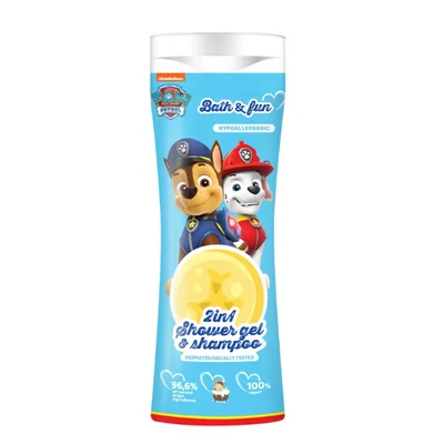 Mancs őrjárat tusfürdő és sampon 2in1 300ml Banán (14db/krt)