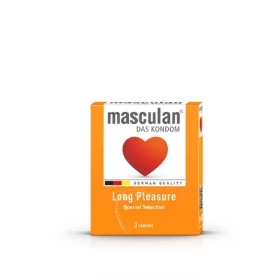 Masculan óvszer 3db-os Long pleasure (16db/#)