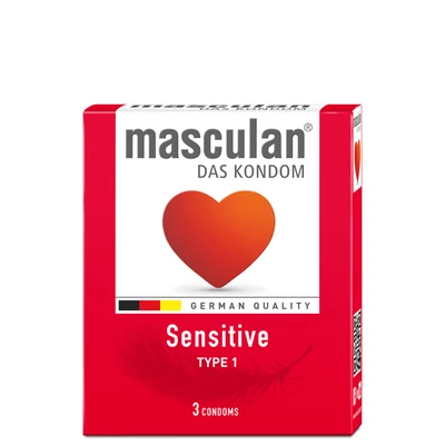 Masculan óvszer 3db-os Sensetive (16db/#)