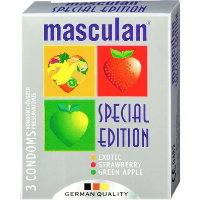 Masculan óvszer 3db-os Special edition fruit (16db/#)