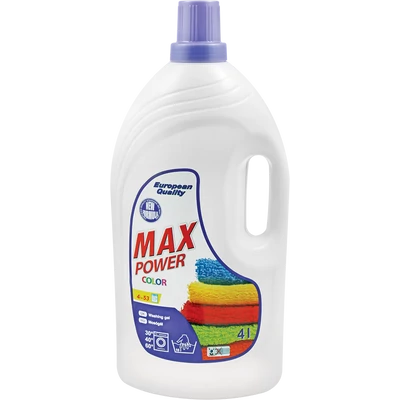 Max Power mosógél 4l Color (53mosás)(3db/#)