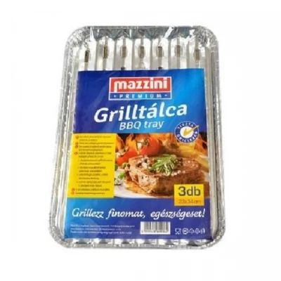 Mazzini Grilltálca 3db-os (20db/#)