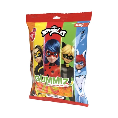 Miraculous-Katicabogár Gummiz Worms–Kukac gumicukor 70g