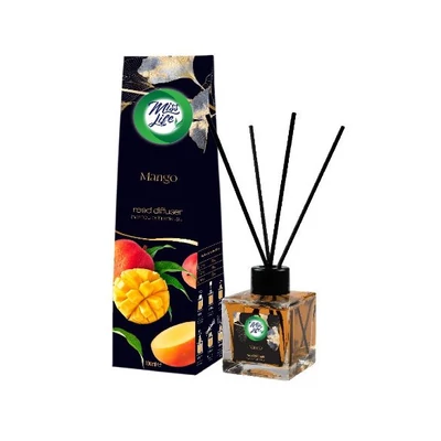 Miss Life Bamboo pálcikás légfrissítő 100ml Mango (24db/krt)