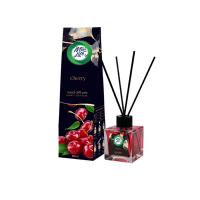 Miss Life Bamboo pálcikás légfrissítő 100ml Cherry (24db/krt)