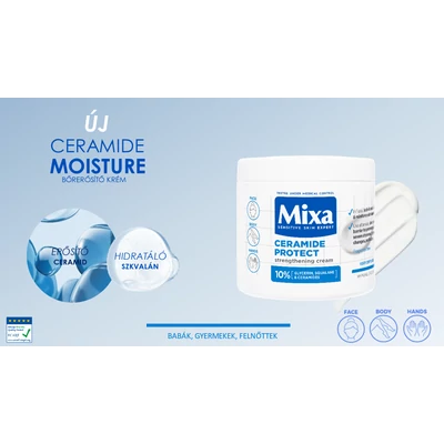 Mixa ápolókrém 400ml Ceramide Hidratáló (6db/krt)