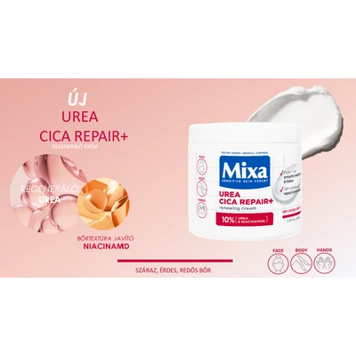 Mixa ápolókrém 400ml Urea Cica repair (6db/krt)