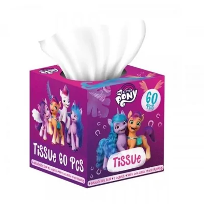 My Little Pony dobozos zsebkendő 3rtg. 60db-os (18db/krt)