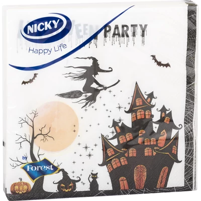 Nicky szalvéta 20db-os 3rtg. Happy Halloween (40db/krt)