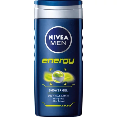 Nivea MEN tusfürdő 250ml Energy (12db/#)