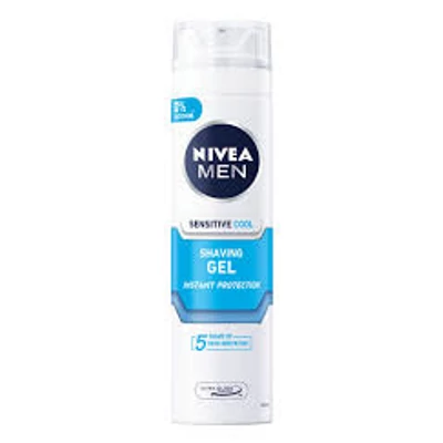 Nivea borotvagél 200ml Sensitive Cooling (6db/#)