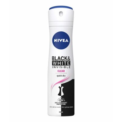 Nivea dezodor 150ml Invisible Black&White Clear (6db/#)