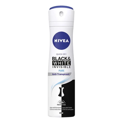 Nivea dezodor 150ml pure invisible(6db#)