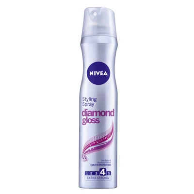 Nivea hajlakk 250ml Diamond Gloss 4-es (6db/#)