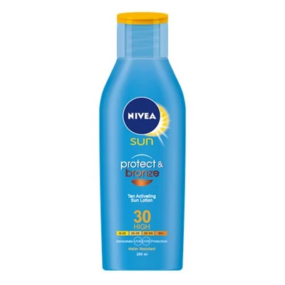 Nivea naptej 200ml 50faktor Protect&Bronze (12db/krt)