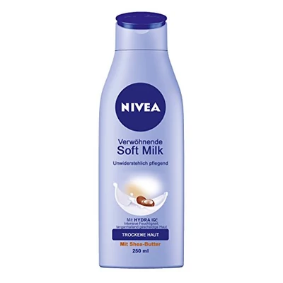 Nivea testápoló 250ml Soft Milk Shea Butter (12db/#)