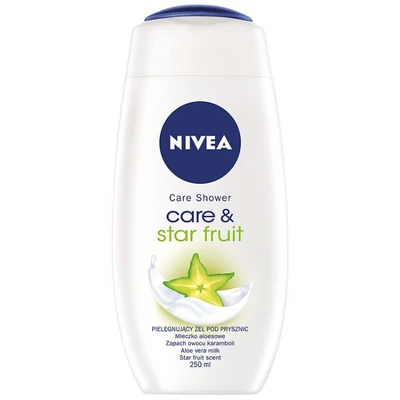 Nivea tusfürdő 250ml Care&StartFruit (12db/krt)