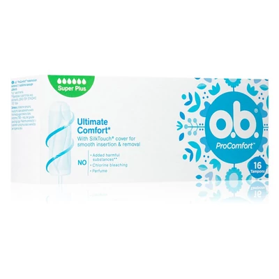 Ob ProComfort Blossom tampon 16db-os Super Plus (24db/krt)(fehér)