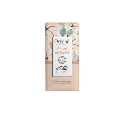 Osmaé Extra Rich soap 100gr Shea Delight-Délice de Karité (db/krt)