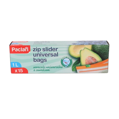 Paclan Zipzáras zacskó 1l 15db-os (20db/#)