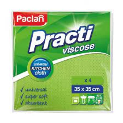 Paclan Practi Viscose univerzális törlőkendő 4db-os 35*35cm (28db/krt)
