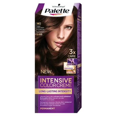 Palette hajfesték W2 3-65 Étcsokoládé (10db/#)