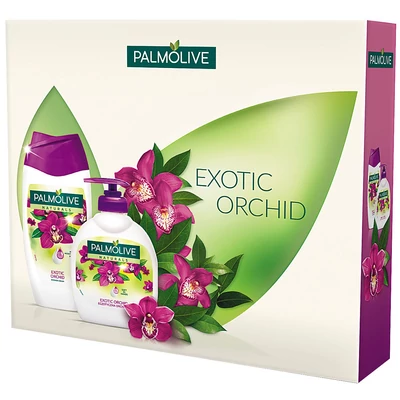 Palmolive ajándékcsomag (tus+foly.szappan pumpás) Exotic Orchidea (12db/#)