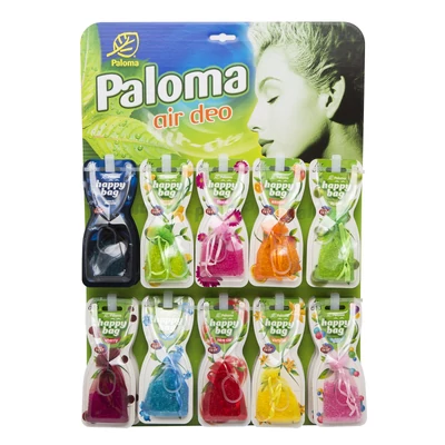 Paloma Happy Bag autóillatosító (35db/levél)