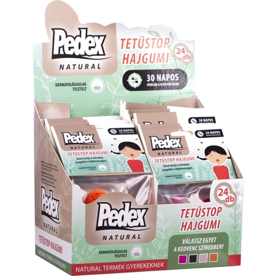 Pedex Natural Tetűriasztó hajgumi (24db/krt)