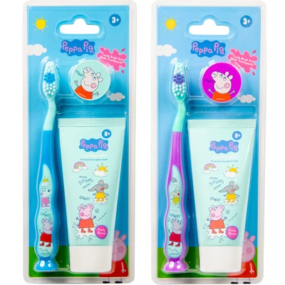 Peppa Malac gyermek fogkrém 50ml 0-5 éves korig+fogkefe csomag (12db/krt)