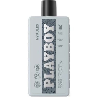 PlayBoy MEN tusfürdő 250ml My Rules (12db/krt)