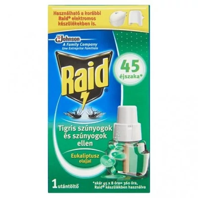 Raid elektromos párologtató folyékony út. 45éj Eukaliptusz (24db/#)