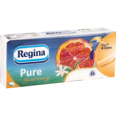 Regina papírzsebkendő 90db 3rét. Sweet Orange (32db/krt)