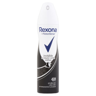 Rexona dezodor 150ml Invisible Black&White (6db/#)