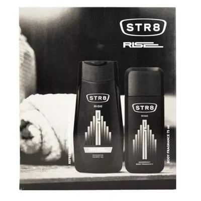 STR8 ajándékcsomag (dezodor+tusfürdő) Rise (6db/krt)