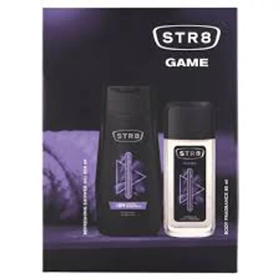 STR8 ajándékcsomag (parfüm+tusfürdő) Game (6db/krt)