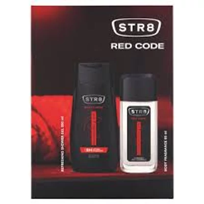 STR8 ajándékcsomag (parfüm+tusfürdő) Red Code (6db/krt)