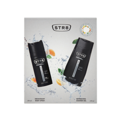 STR8 ajándékcsomag (dezodor+tusfürdő) Rise (6db/krt)