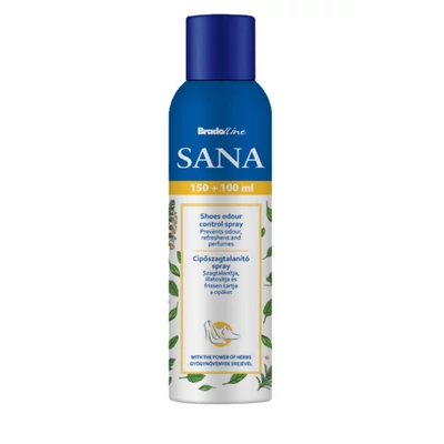 Sana cipőszagtalanítő spray 150ml+100ml (10db/#)