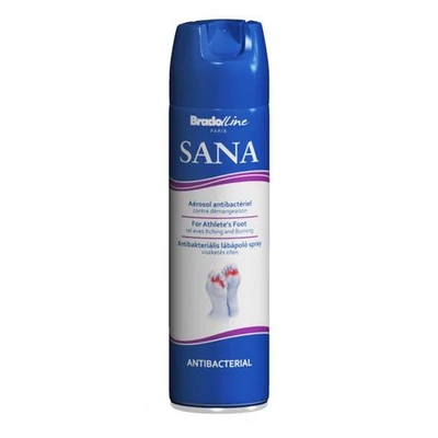 Sana lábápoló spray 150ml antibakteriális (10db/krt) Sana lábápoló spray 150ml antibakteriális (10db/krt)