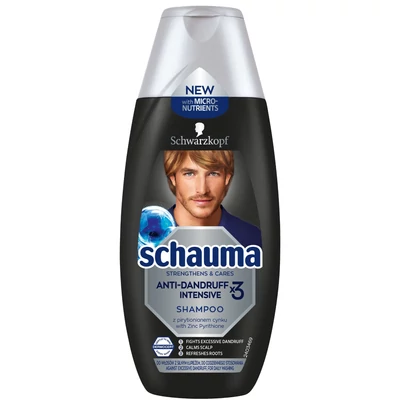 Schauma MEN sampon 250ml Korpásodás elleni Intenzív (6db/#)