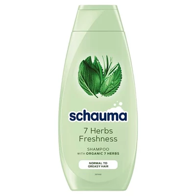 Schauma sampon 400ml 7 Gyógynövény (20db/#)