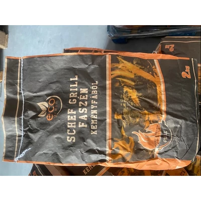 Schef griII faszén keményfábóI 2kg zsákos