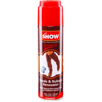 Show Velúr-Nubuk 250ml sötétbarna (12db/Krt)