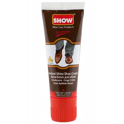 Show cipőápoló krém tubusos 75ml barna (12db/#)