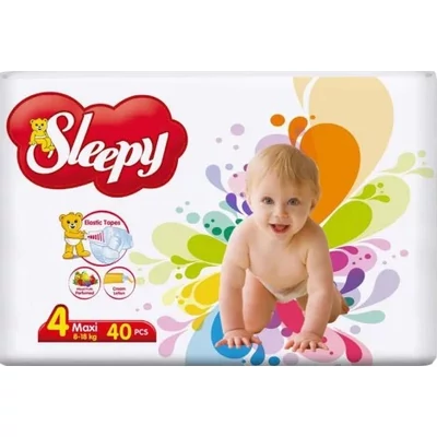 Sleepy pelenka Maxi 4 (8-18kg) 40db-os (5db/#)