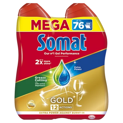 Somat Gold Gél Duo 2*684ml Anti- Grease (5db/krt)