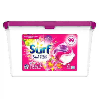 Surf kapszula 15db-s Color Tropical Lily&Ylang (4db/krt)