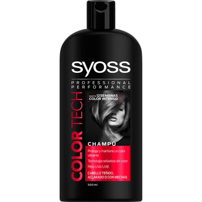 Syoss sampon 440-500ml Color Tech (6db/krt)